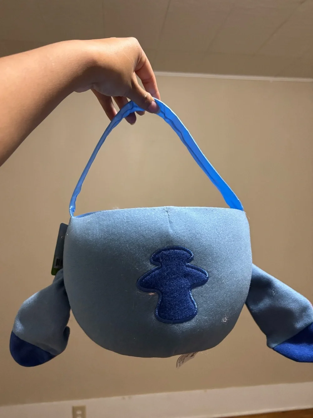 Disney Stitch Plush Bucket Bag